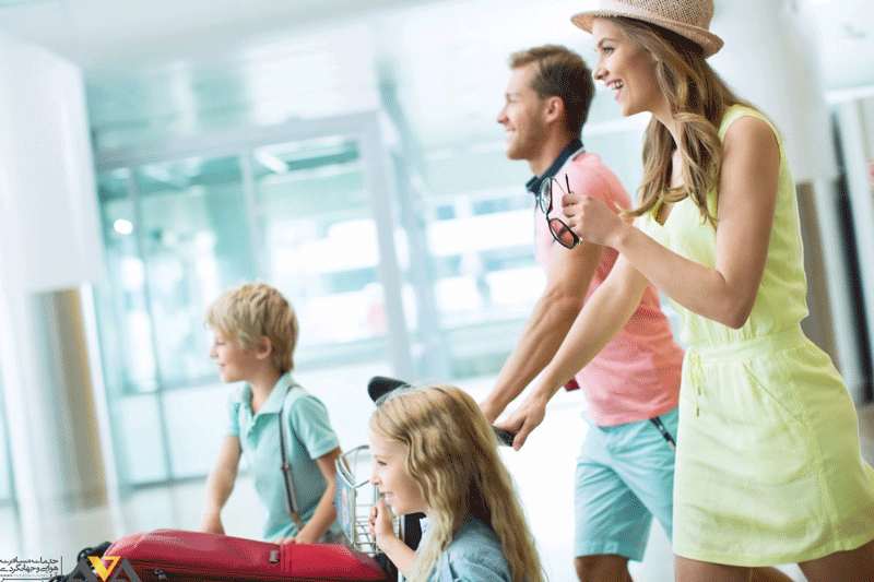 خرید بلیط هواپیما برای سفرهای خانوادگی